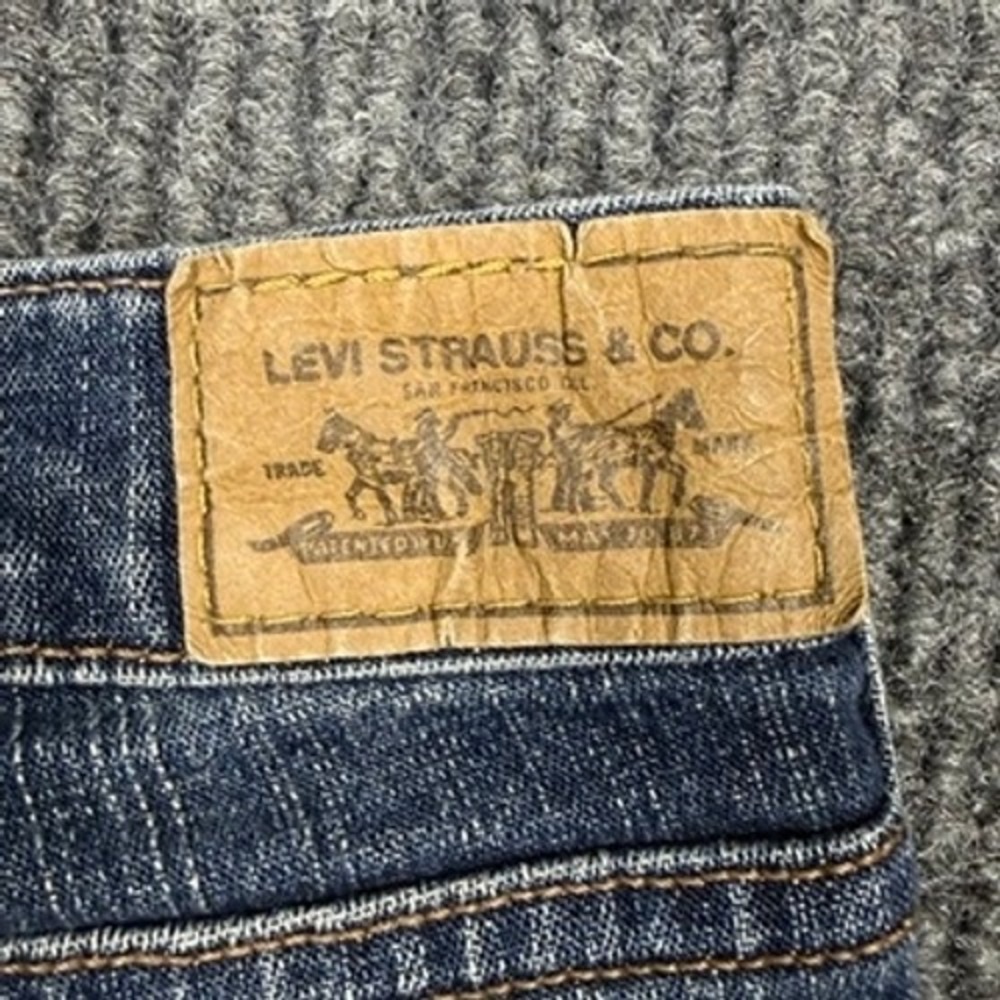 Levis 515 Bootcut Jeans Womens 4M Medium Wash Denim Stretch Mid Rise Y2K/2007 - Picture 13 of 14